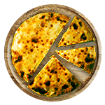 Baked Veggie Calzone 