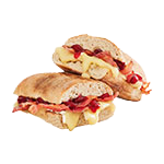 Cheese Bacon Onion Tomato Panini 