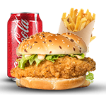 Haloumi Burger House Meal 