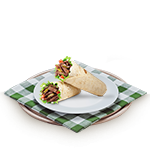 Smokin Cheese Burger Wrap 